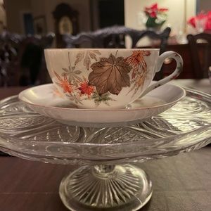 Pair of Vintage Eggshell Porcelain Teacups, 19th Century